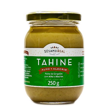 Tahine Alho e Alecrim - 250g - Sésamo Real