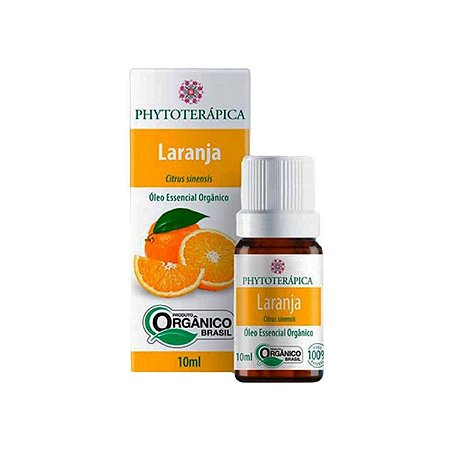 Óleo Essencial de Laranja  (Citrus Sinensis) Orgânico - 10ml - Phytoterapica