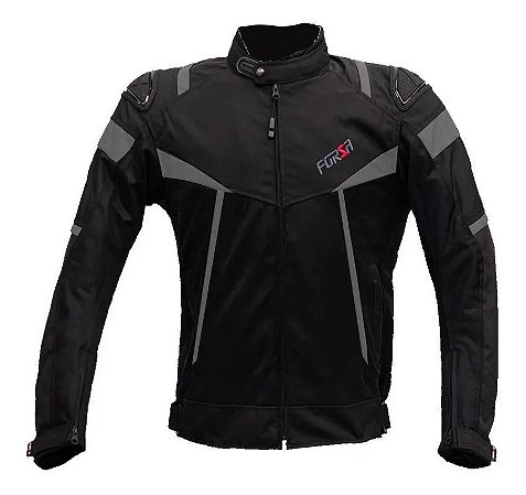 JAQUETA FORZA MUGELLO 4 SEASON BLACK/DARK GRAY REF: 1600