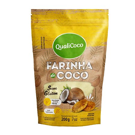 Farinha de Coco QualiCoco 200g