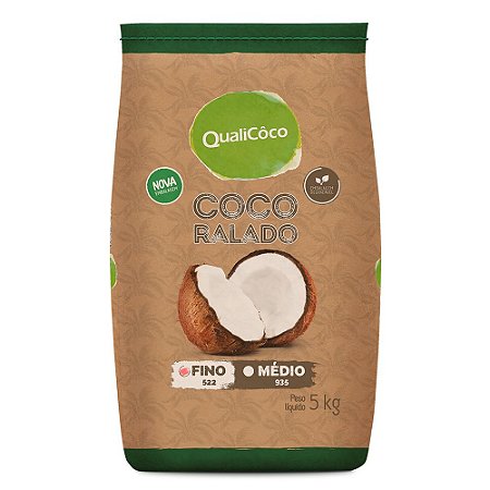 Coco Ralado Fino QualiCoco 5kg