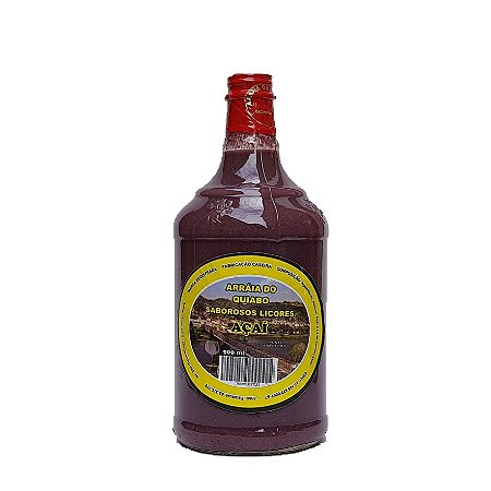 LICOR AÇAÍ - ARRAIA DO QUIABO 900ML