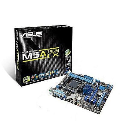 Placa Mae Asus M5A78L-M LX/BR AM3+ s/v/r DDR3 MicroATX