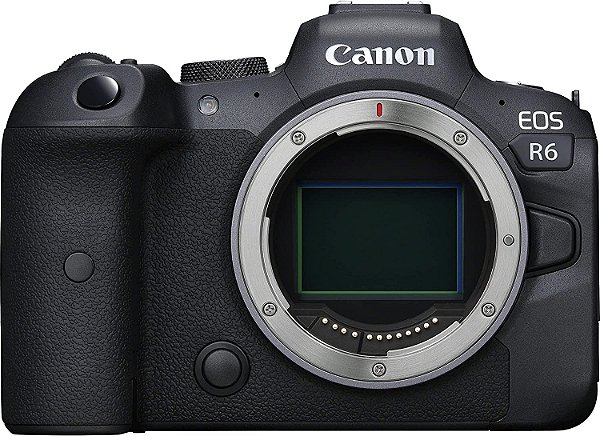 Câmera Digital Canon Eos Mirrorless Corpo Preto 20.0mp - R6