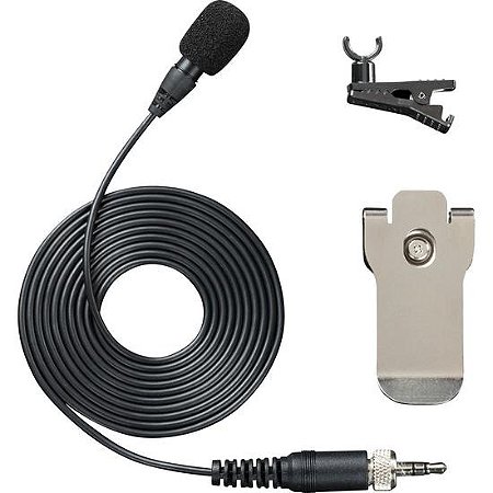 Kit Microfone Lapela Zoom APF-1 preto