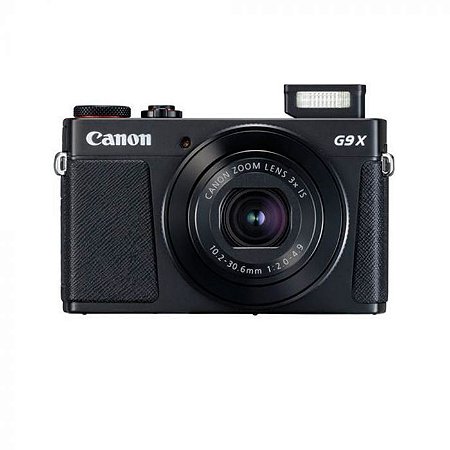 Câmera Digital Canon PowerShot G9 X Mark II 20.1MP 3.0" - Preto