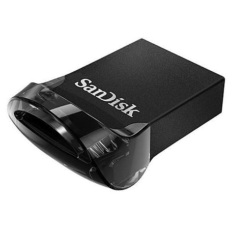 Pen drive SanDisk Ultra Fit SDCZ430-032G-G46 USB 3.1 de 32GB - Preto