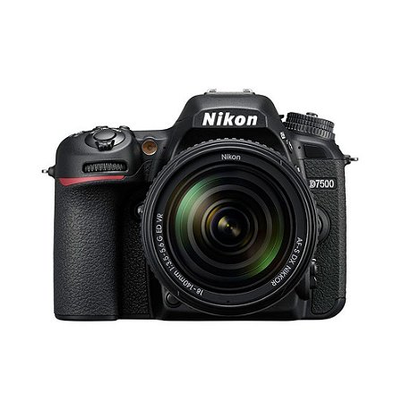 Câmera Digital Nikon Preto 20.9mp - D7500 | 18-140mm