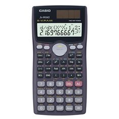 Calculadora Científica Casio FX-991MS de 401 Funções - Azul/Preta