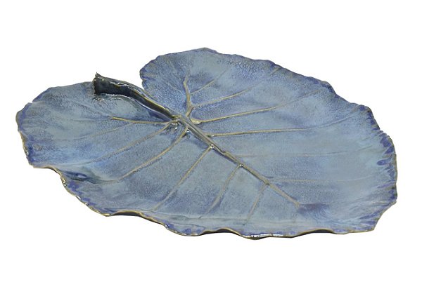 Folha azul mar rasa (56 x 41 cm)