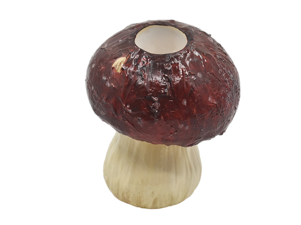 Pré-venda Mini vaso cogumelo vermelho  P Zanatta Casa
