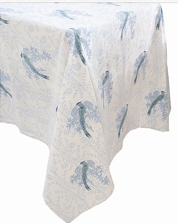 Toalha de Mesa Blue Birds 4m