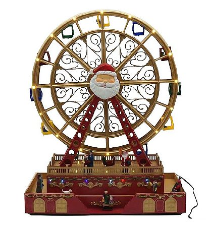 Roda gigante de natal