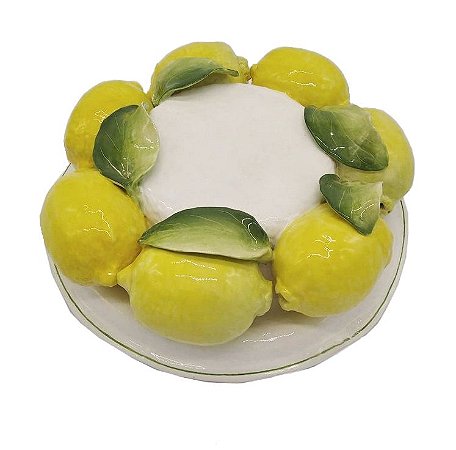 Chapéu com aplicação de Limões Sicilianos Zanatta Casa