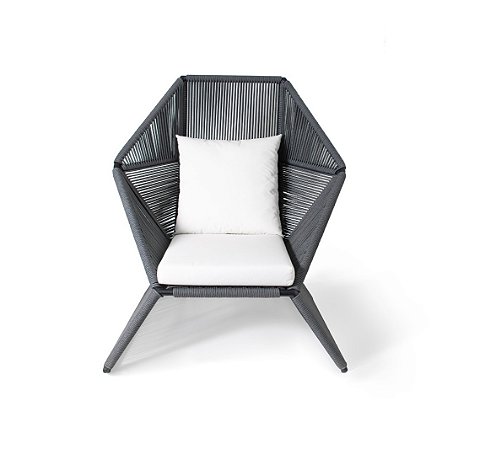 Poltrona Mica - Cor Grafite