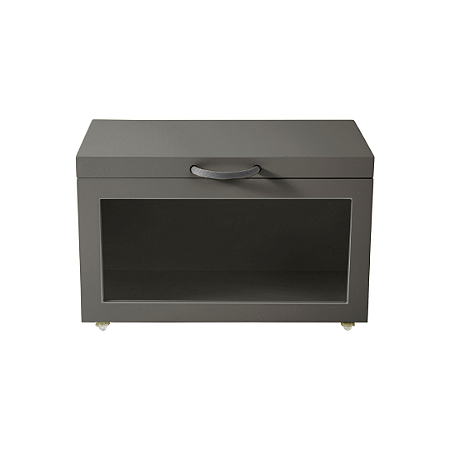 BAÚ COM ACRÍLICO E RODÍZIO - LACA