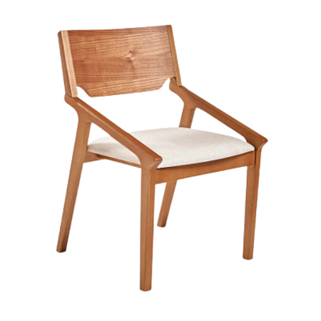 CADEIRA LUNA ENCOSTO LAMINADO