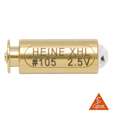 Lâmpada Halógena Xenon XHL #105 2,5V Heine