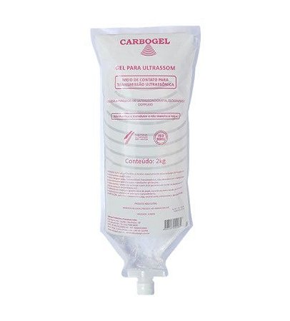 Gel Ultrassom Bag 2Kg Carbogel