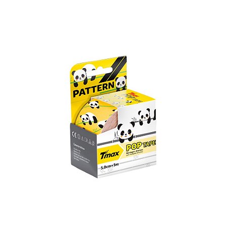 Bandagem Elástica Adesiva POP Panda 5cm x 5m TMAX