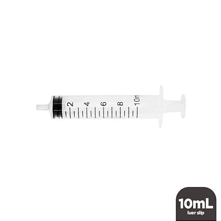 Seringa 10mL Luer Slip Sem Agulha Unidade Medix