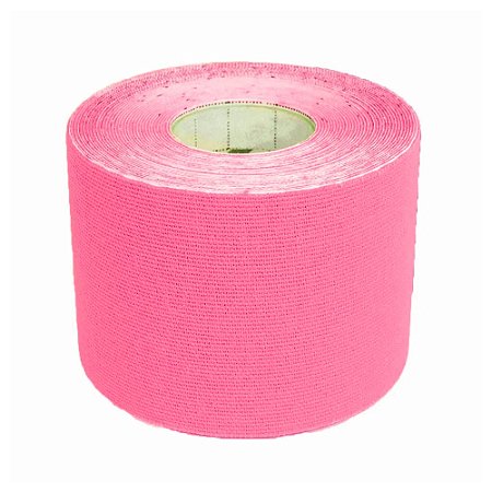Bandagem Elástica Muscle Fix 5m x 5cm Rosa Multilaser