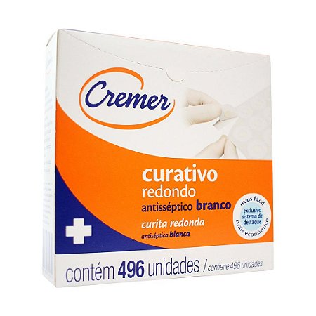 Curativo Redondo c/496un. Cartela Cremer