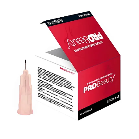 Agulha Lebel Mesoterapia 32G 4x0,23mm c/100 PRO Beauty