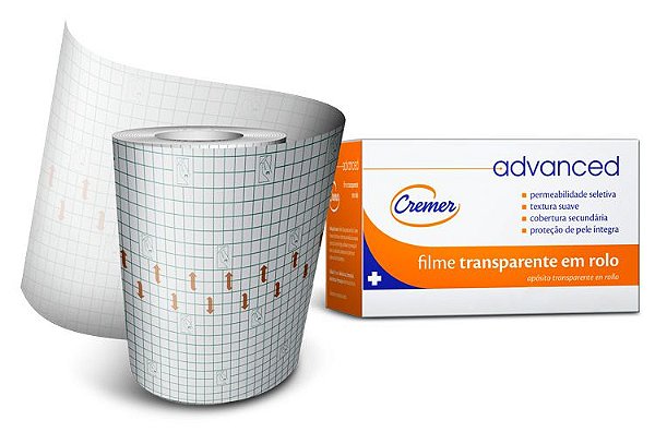 Filme Transparente Rolo 5cm x 10m Advanced Cremer