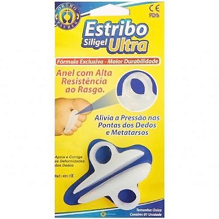 Estribo Para Dedos Em Garra Siligel Ultra P Ortho Pauher