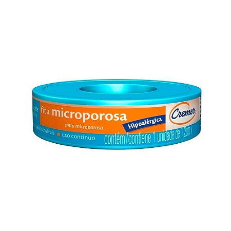 Fita Microporosa Bege 1,2cm x 4,5m Cremer