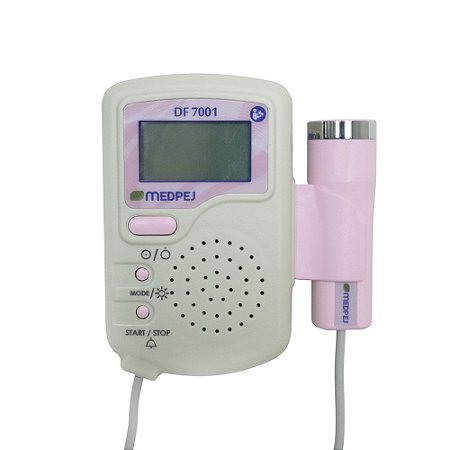 Detector Fetal Portátil Mod. DF-7001 D Rosa - Medpej