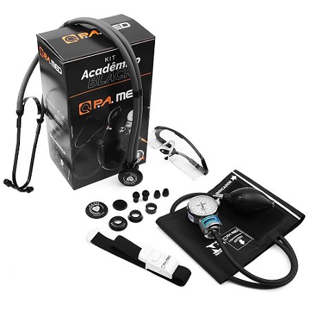 Kit Acadêmico Cinza Linha Black c/5 itens PAMED