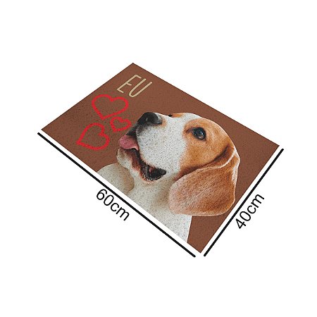 Capacho Pet Beagle Eu Amo