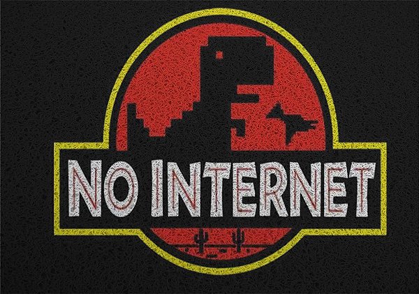 Capacho Frase - No Internet