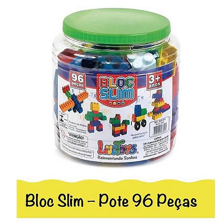 Blocos De Montar Infantil Brinquedo Educativo Kit 156 Peças Estilo