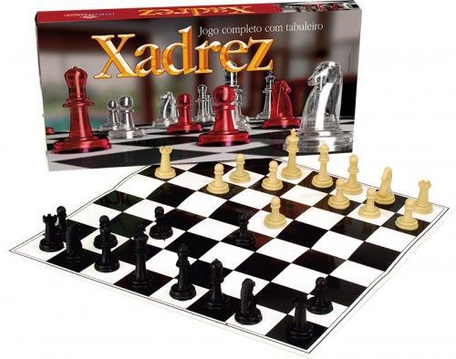 Jogo de Xadrez - 0053 - Plaspolo