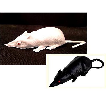 Rato emborrachado Preto e Branco - 3203 3210 - Toys Festas