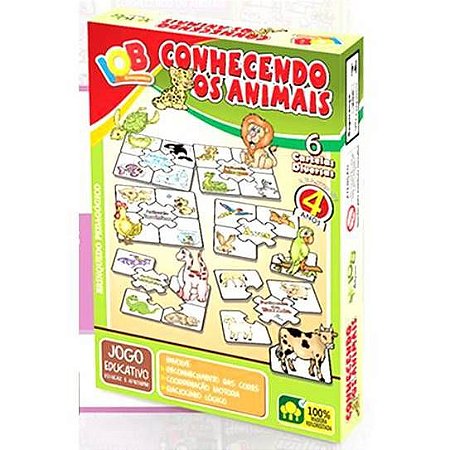 Conjunto 5 Brinquedos Jogos Educativos Pedagógico Divertido