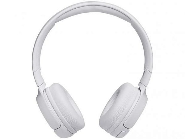 Fone de Ouvido Bluetooth JBL com Microfone Branco - T500BT - Brito Store-  Celulares e Acessorios