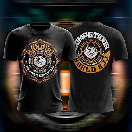 Camiseta Oficial Mundial de Jiu Jitsu Esportivo