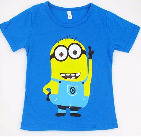 Camiseta dos Minions - Azul