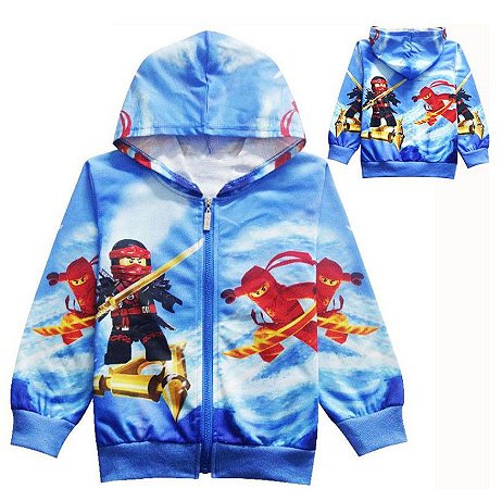 Casaco de Moletom - Ninjago - Azul