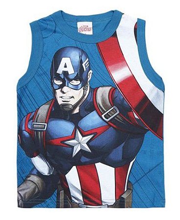 Regata do Capitão América - Verde e Azul - Brandili