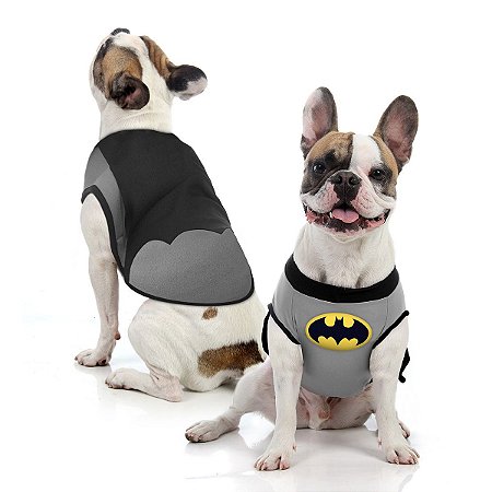 Colete do Batman - Pet - Cinza - Sulamericana