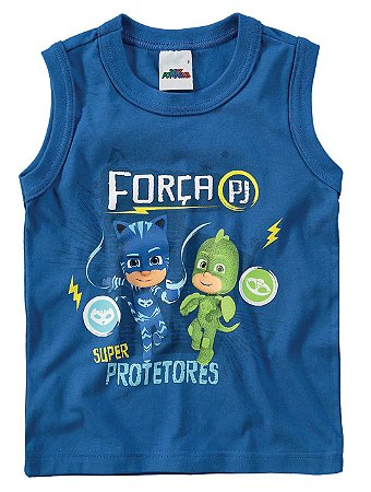 Regata PJ Masks - Menino Gato e Lagartixo - Malwee