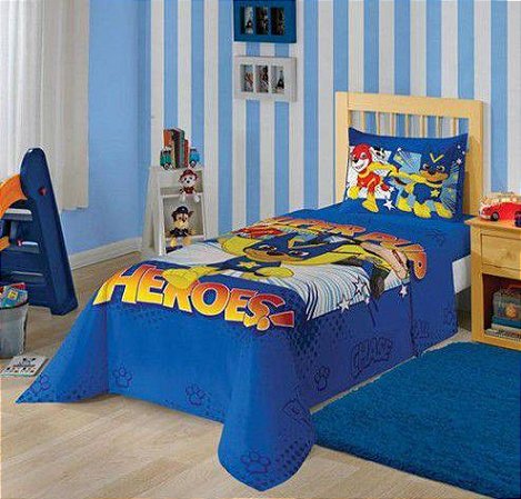 Jogo de Cama Infantil Patrulha Canina 2 Peças - Lepper