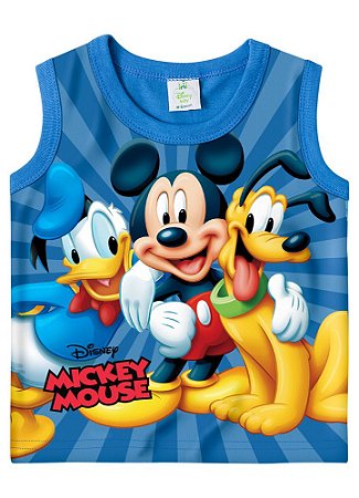 Regata Turma do Mickey - Azul - Disney Baby