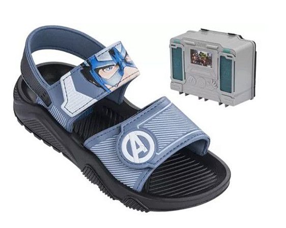 Sandália  Infantil Capitão América com Brinde - Grendene Kids