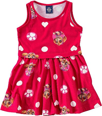 vestido infantil skye